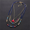 Colorful tassel necklace - FEWL