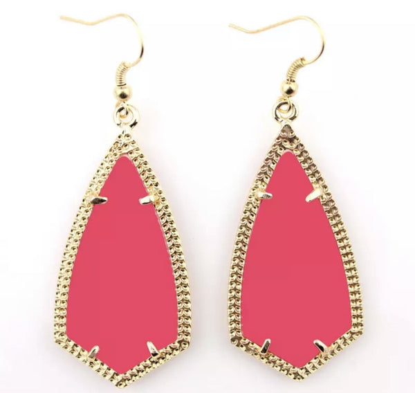 faceted drop earrings - FEWL